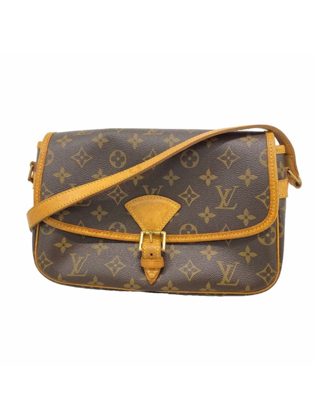Louis Vuitton Shoulder Bag Monogram Solonge Brown